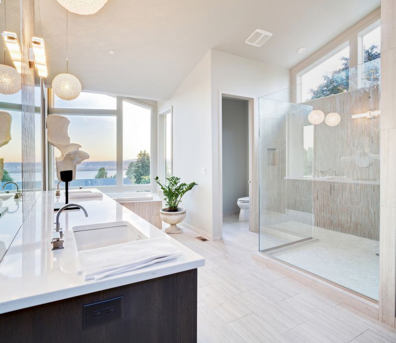 Luxurious Bathroom with Walk-In Shower